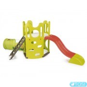 Игровой Комплекс с Горкой и Трубой Floralie Smoby 310048